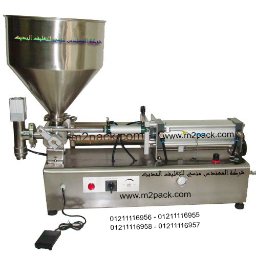 Pneumatic Liquid and Cream Filling Machine (semi – automatic) Model: 404Engineer Mansy Brand