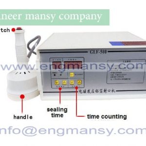 Portable magnetic induction bottle sealer 20mm to 100mm model 201 engineer mansy international mark